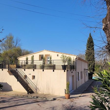 Villa L'Abaguie-Charmant Logement Au Calme Entre Mer Et Montagne Cagnes-sur-Mer Dış mekan fotoğraf